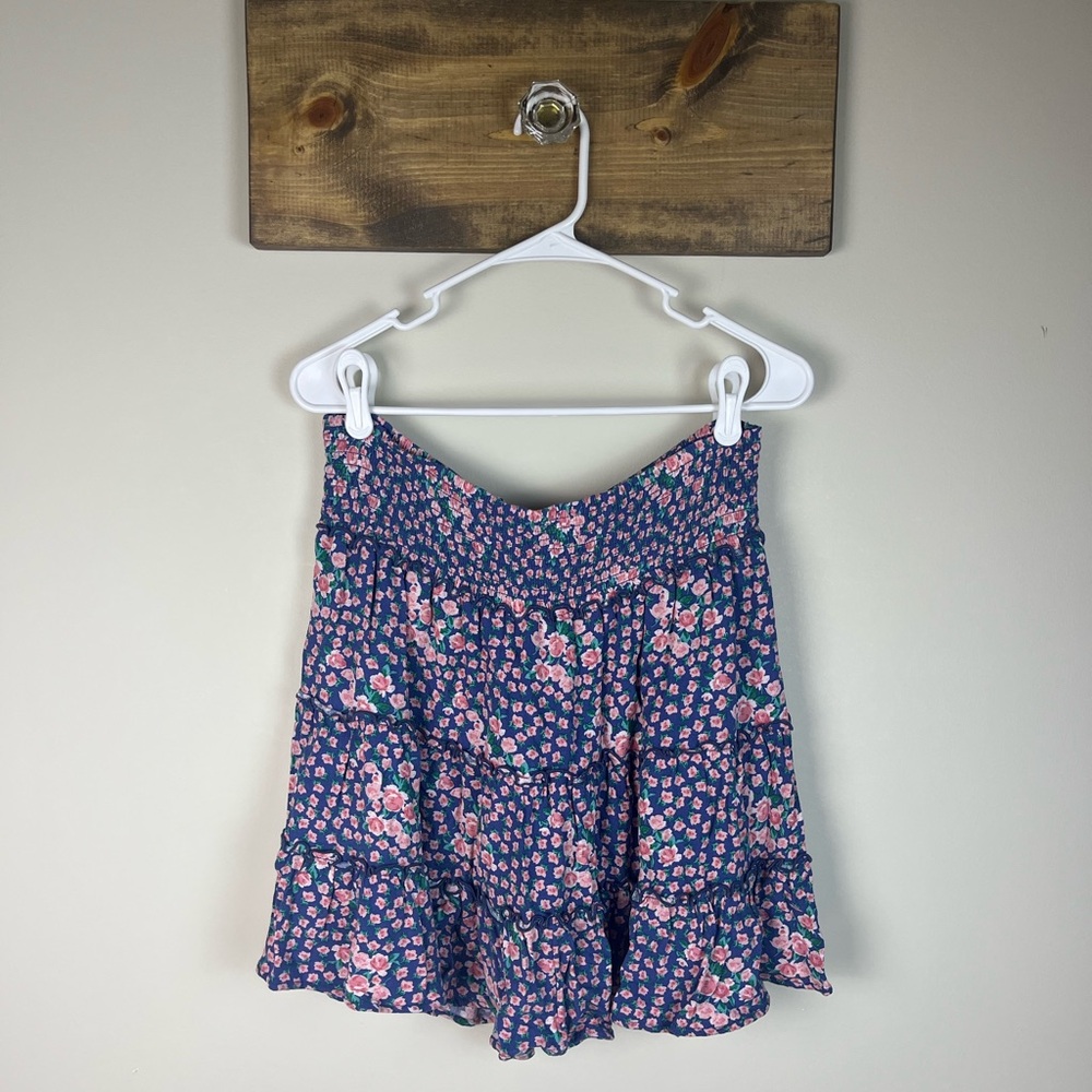 American Eagle lined, tiered, ruffled skirt - size large